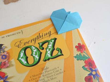 Marque-page facile en origami DSCF0093