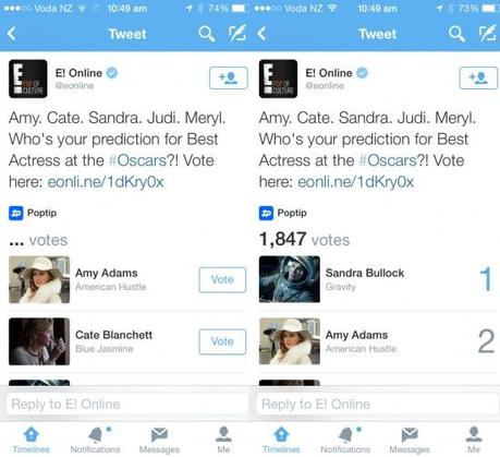 La Social TV sur Twitter tweets-550x501