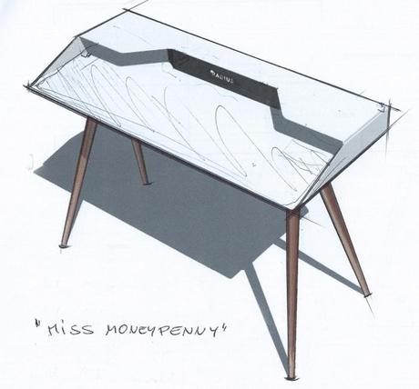 Le bureau Miss Moneypenny par Ralph Kraeuter Le bureau Miss Moneypenny par Ralph Kraeuter