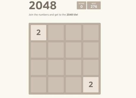Jouer à 2048, le nouveau jeu addictif Jouer à 2048, le nouveau jeu addictif