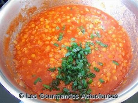 Sauce tomate aux lentilles corail pour spaghettis (facile et économique)