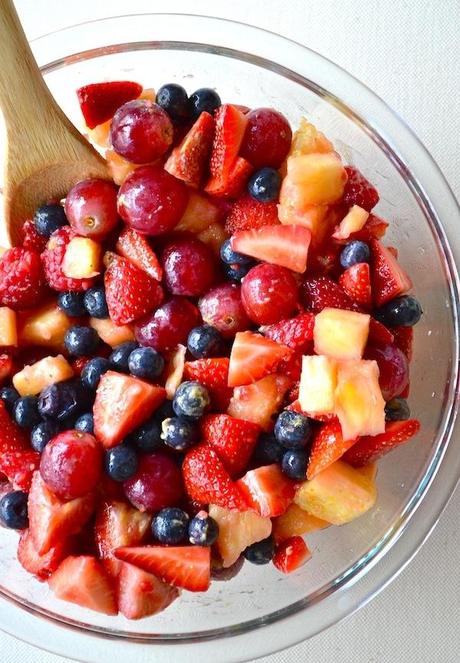 Mes 8 résolutions du printemps ! salade de fruit été