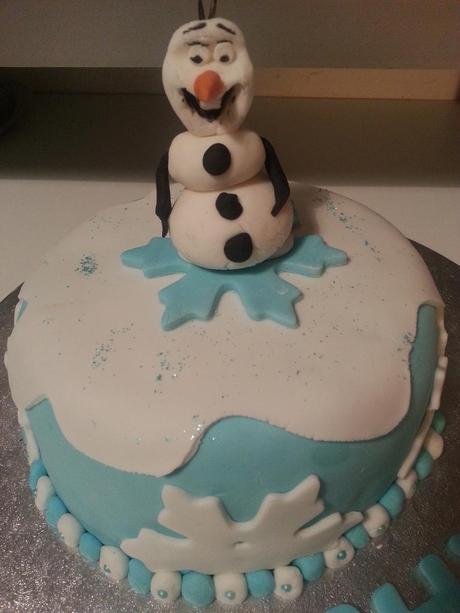 Gâteau 3D, Reine des neiges