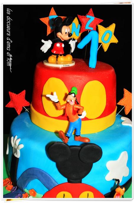 Gâteau maison Mickey