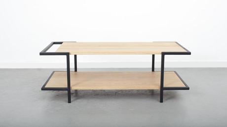 MIRAGE meuble de bois cerclé d’acier par le Studio Hekla MIRAGE meuble de bois cerclé d’acier par le Studio Hekla