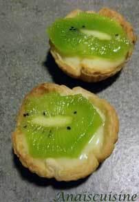 Tartelettes kiwi/citron