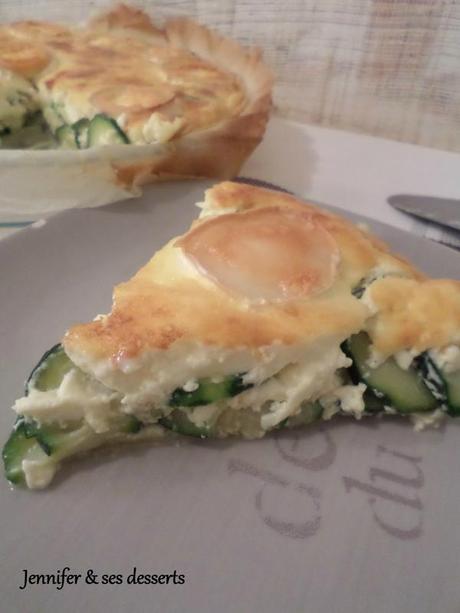 TarTe AuX CouRGeTTeS & Au FRoMaGe De CHèVRe SAM_0839