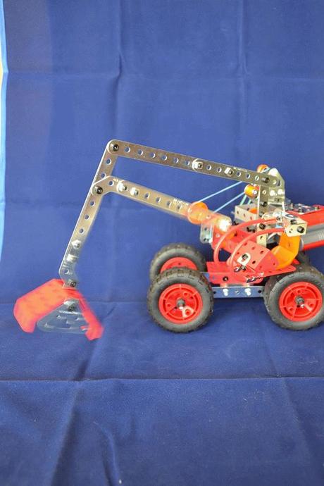 Pelleteuse Meccano boite 7530, ma solution