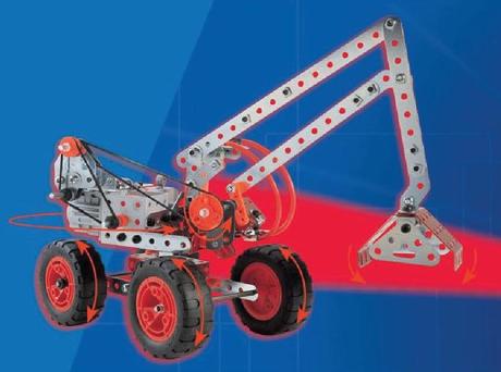 Pelleteuse Meccano boite 7530, ma solution