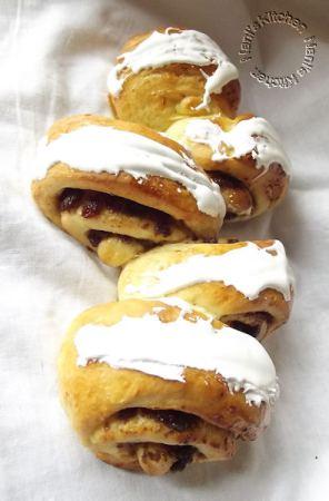 Pull apart bread roll aux raisins secs pull apart bread (2)