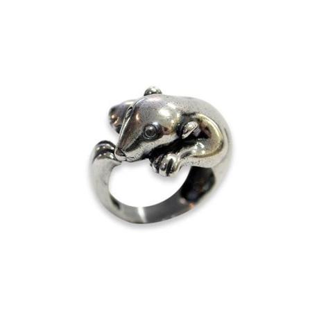 Bague ourson polaire Moon Raven Bague ourson polaire