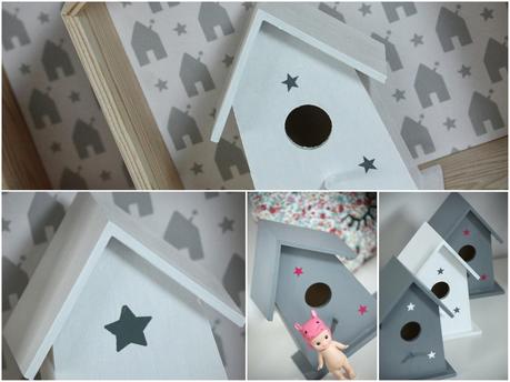 Déco chambre d'enfants : nichoirs et patères personnalisées http://www.macaisseajouets.com/p/les-nichoirs.html