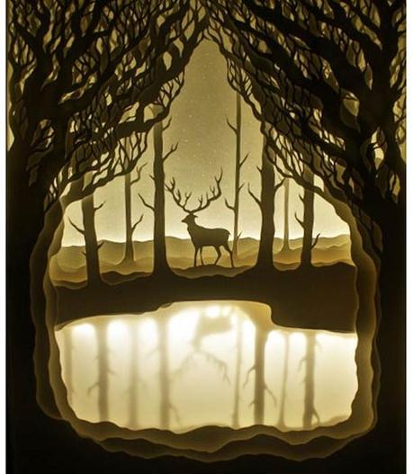 LIGHTING PAPER BOX hari-and-deepti-paper-art-19