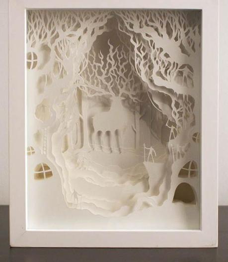 LIGHTING PAPER BOX hari-and-deepti-paper-art-18