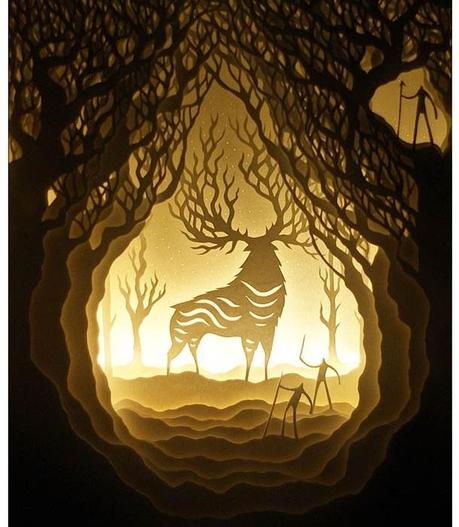 LIGHTING PAPER BOX hari-and-deepti-paper-art-2