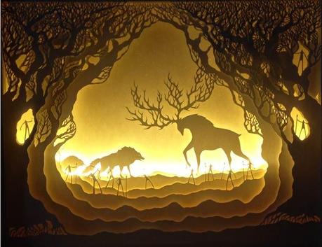 LIGHTING PAPER BOX hari-and-deepti-paper-art-3