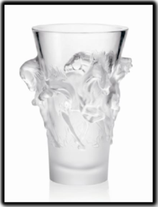 LALIQUE célèbre l’Année du cheval vase