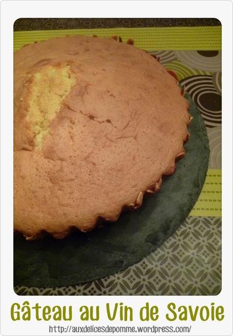 Gâteau au Vin de Savoie Gateau vin de savoie 1