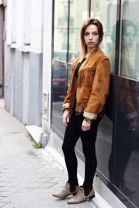 Franges/Léopard Franges/Léopard