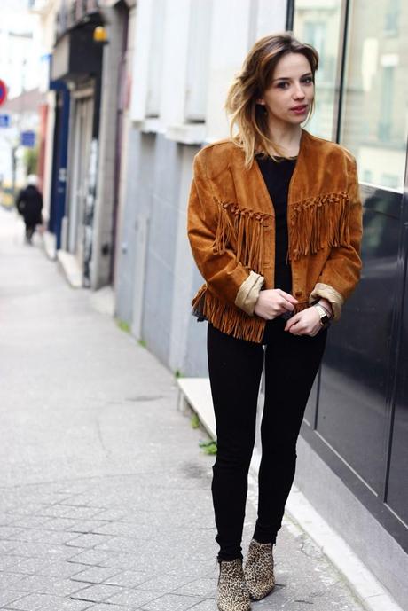 Franges/Léopard Franges/Léopard