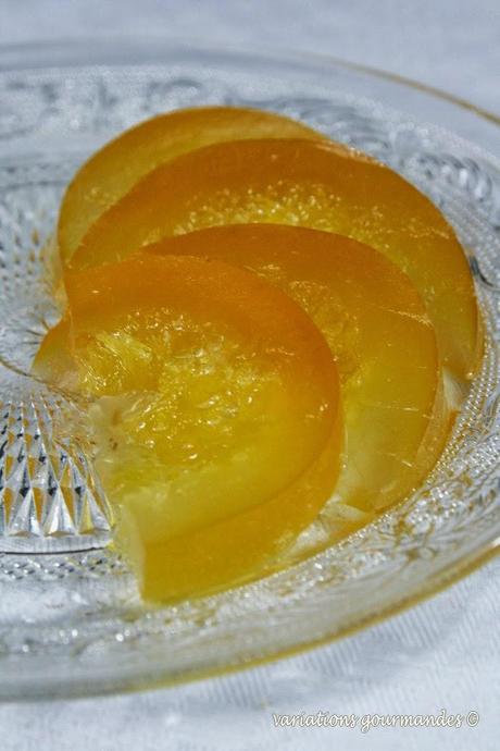 Pamplemousses confits (recette d'Anne-Sophie Pic) Pamplemousses confits (recette d'Anne-Sophie Pic)