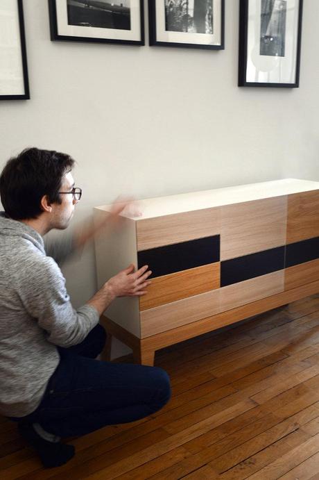 Cargot meuble à couverts par Amaury Poudray Cargot meuble à couverts par Amaury Poudray