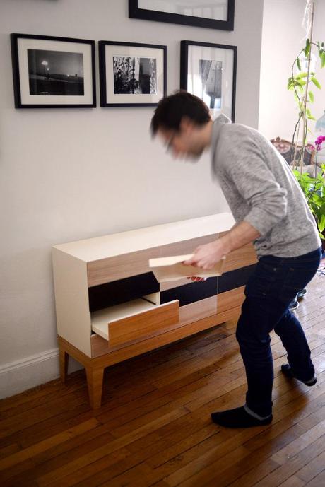 Cargot meuble à couverts par Amaury Poudray Cargot meuble à couverts par Amaury Poudray