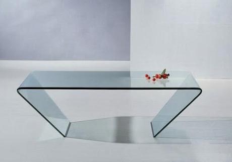 Table Basse Design Stella En Verre 