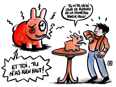 Stoon - Le Lapin Bleu - Mars 2014