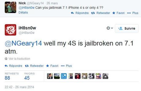 Jailbreak iOS 7.1 iPhone 4S ih8sn0w