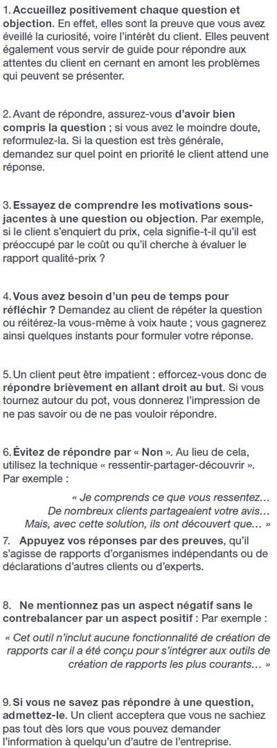 Les 9 piliers de l’efficacité commerciale – Livre Blanc argumentation