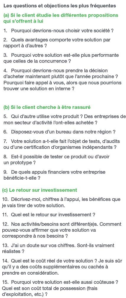 Les 9 piliers de l’efficacité commerciale – Livre Blanc reponses aux objections