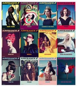La France prend des couleurs air-france-campagne