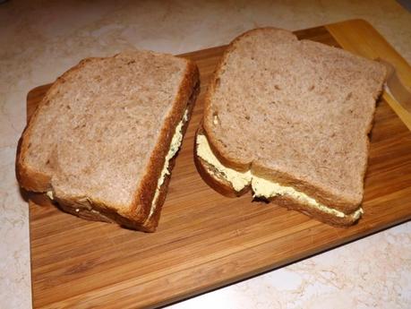 sandwich aux faux oeufs sandwich aux faux oeufs