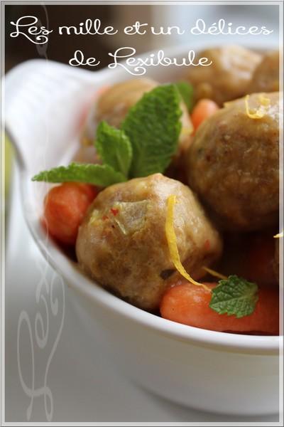 ~Ragoût de boulettes à la marocaine~ ~Ragoût de boulettes à la marocaine~