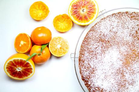 Gâteau aux clémentines (et oranges) de Sophie