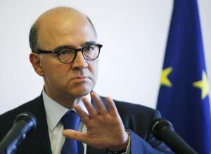 Pierre Moscovici lors de la présentation du rapport au Parlement; REUTERS/Chris Helgren