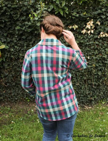 Des carreaux pour ma sœurette ! {Je couds pour vous} Chemise à carreaux pour Alice - Les lubies de louise-12