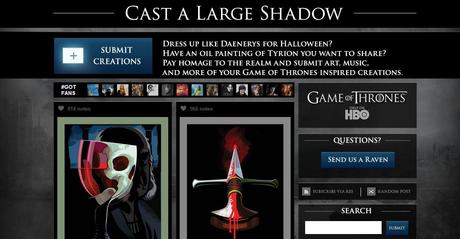 La Social TV sur Tumblr Game Of Thrones - Tumblr