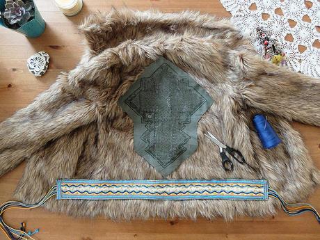 DIY Boho Faux fur :: Jennyfer x Le Monde est à Nous! boho fur DIY 5