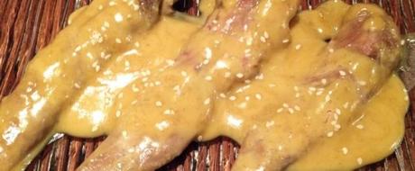 Aiguillettes de canard sauce moutarde et miel Aiguillettes de canard sauce moutarde et miel