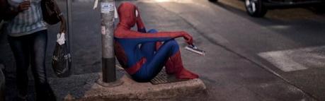 EXPO. Batman, Spiderman, Superman : Le quotidien des super-héros déchus Le quotidien des super-héros exposé à la Galerie Sakura à Paris