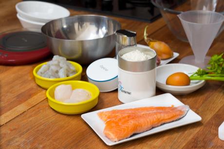 Poisson d’avril avec Panier de saison : Feuilletés poisson, coquilles st Jacques, moules Poisson d'avril 1