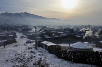 Pollution à Oulan-Bator pollution,mongolie,atmosphère,santé,air,charbon,chauffage,population