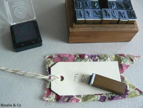 ★ DIY ★ Etiquettes cadeaux Liberty Etiquette liberty 6