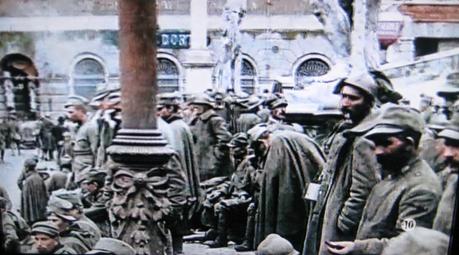 Venise novembre 1917 : les alliés français et britanniques envoyés pour sauver Venise