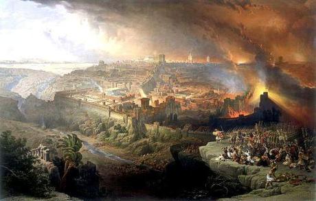 Siège de Jérusalem par trois légions romaines en l'an 70 lors de la Révolte juive