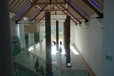 Fabrizio Plessi à la Fondation François Schneider Fabrizio Plessi, Foresta Sospesa, 1999