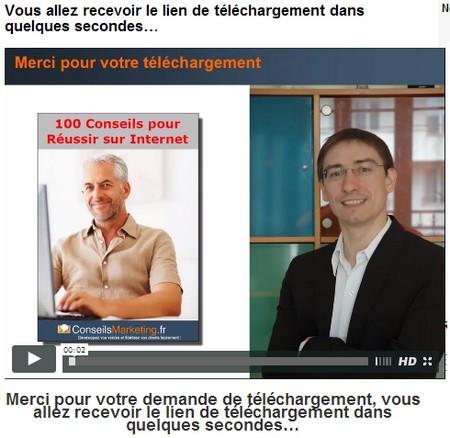 Le Mini Guide pour obtenir plus de prospects avec un Blog – Partie 2 vidéo apres téléchargement fuide