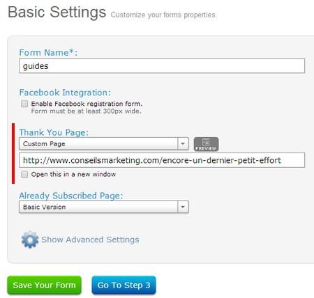 Le Mini Guide pour obtenir plus de prospects avec un Blog – Partie 2 paramétrage email